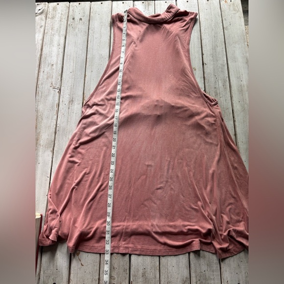 Audrey 3+1 | Mock Neck | Twist Back Dress | Flowy & Soft | M (Size Faded) - Picture 3 of 11